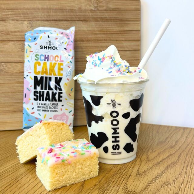 Have you tried our Shmoo School Cake Milkshake mix? 🍦
Available in @bm_stores 🐮