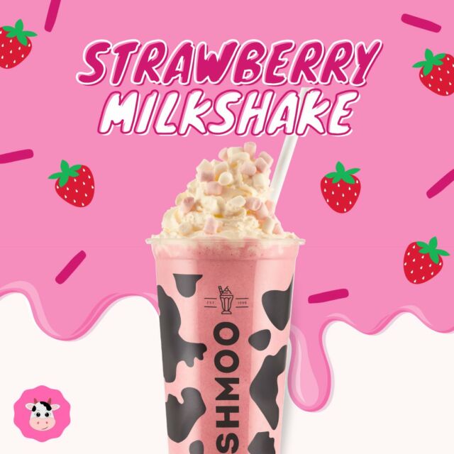 The perfect mid-week pick me up! 🍓🐮
-
#shmoo #strawberrymilkshake #milkshake